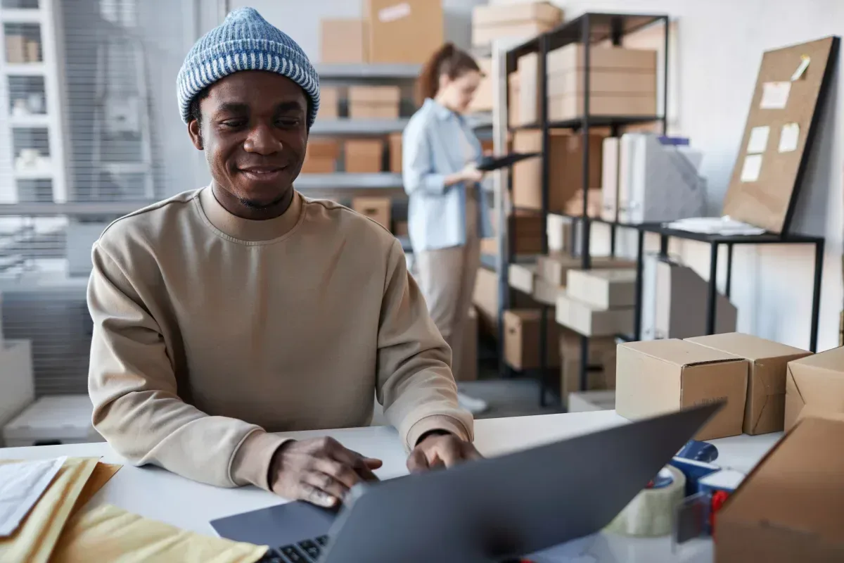 Manage your deliveries through our online portal