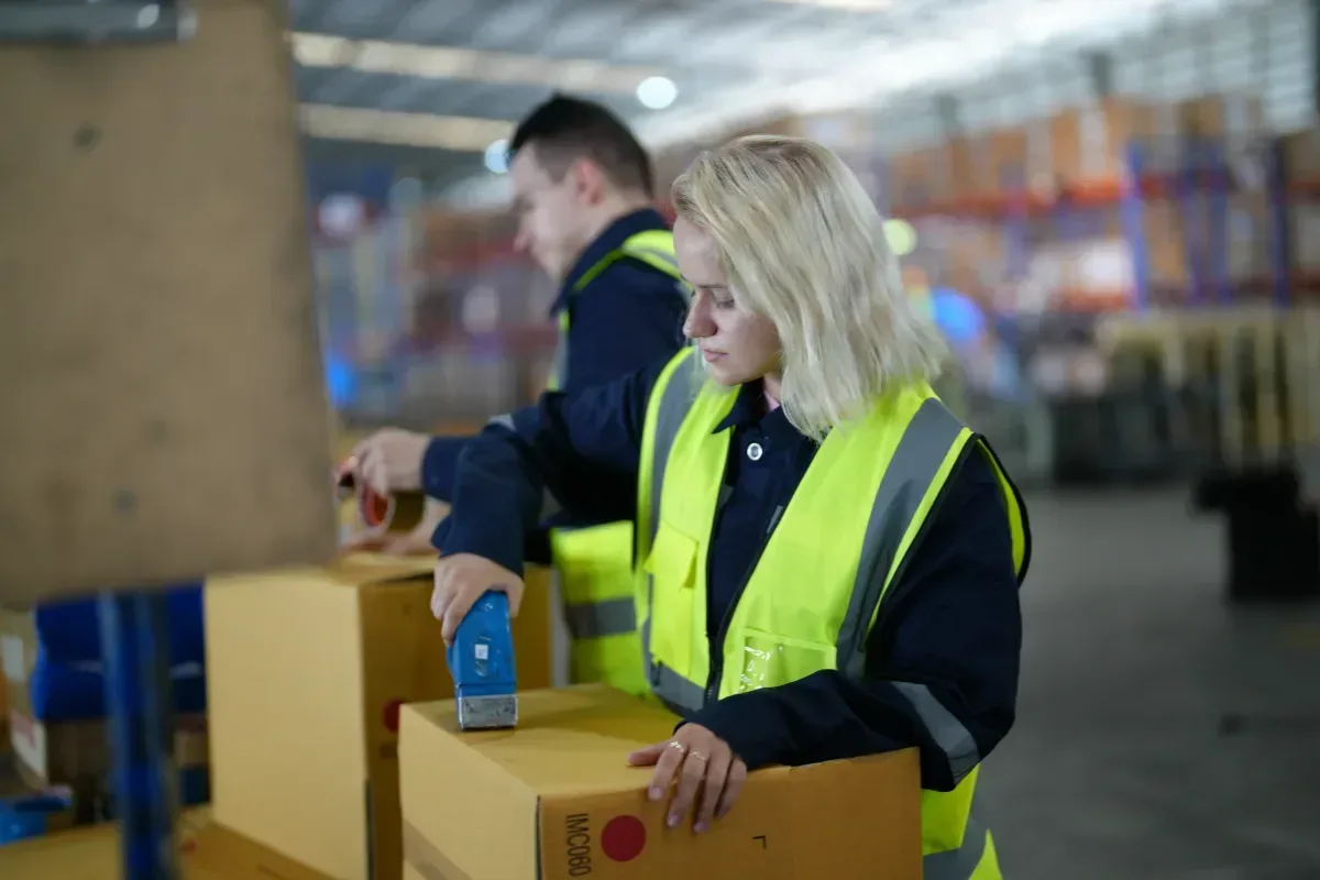 Day-definite express delivery services for international shipments.